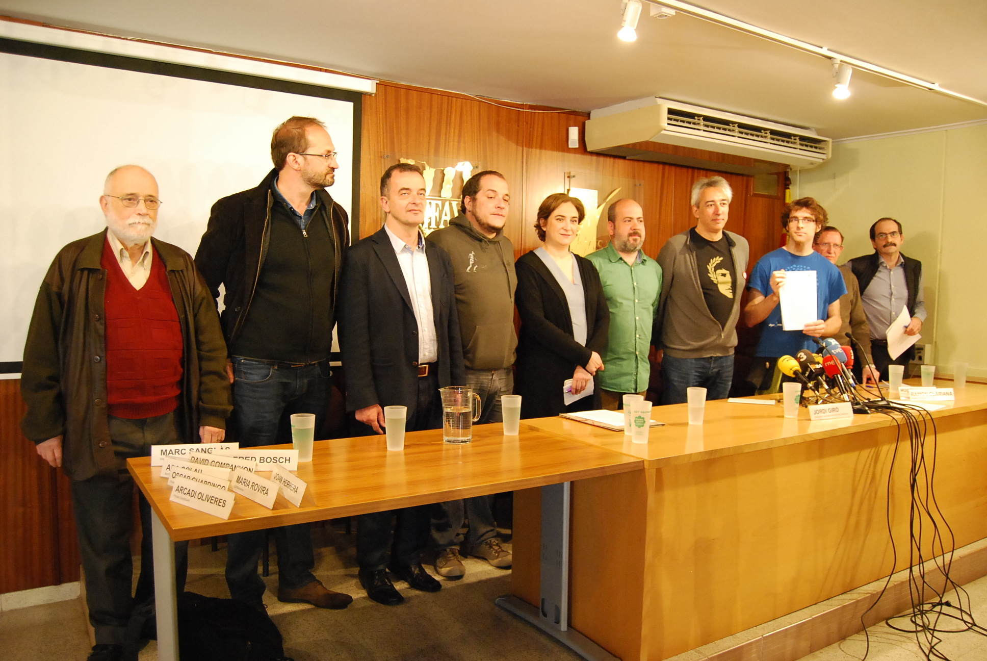 L’Aigua, dret fonamental: vuit forces polítiques signen el Pacte Social de l’Agua