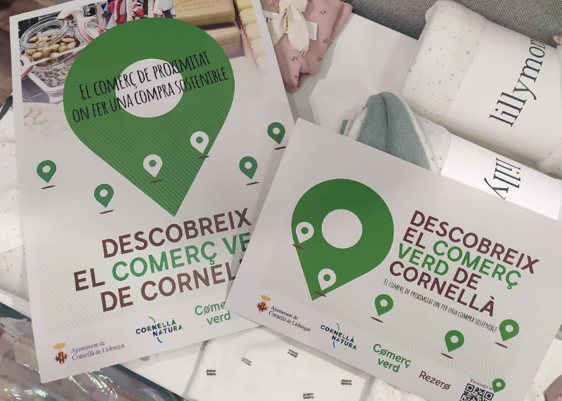 Cornellà fomenta el consumo responsable y sostenible con el proyecto “Comercio Verde”