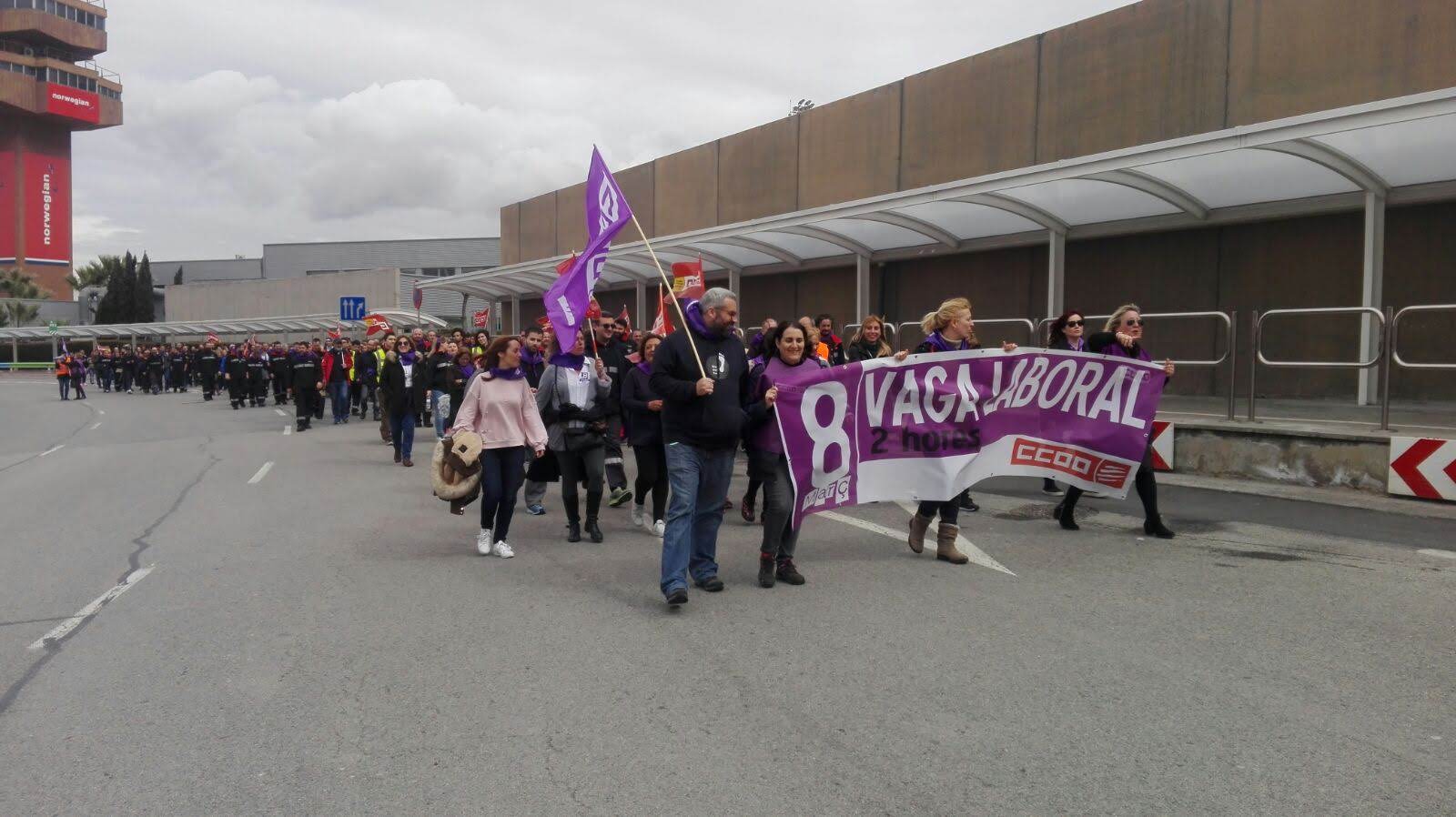 Concentraciones para el 8 de marzo en el Baix Llobregat