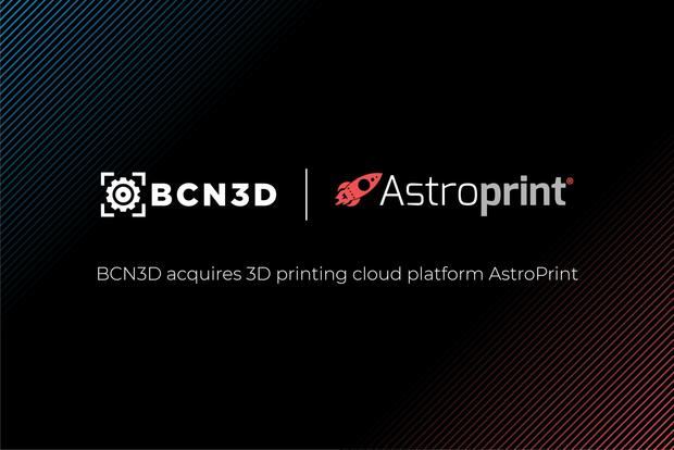La multinacional catalana BCN3D con sede en Gavà compra la empresa AstroPrint