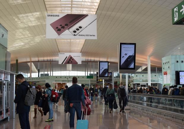 El aeropuerto Josep Tarradellas Barcelona-El Prat ha activado su operativa especial para la celebración del Mobile World Congress