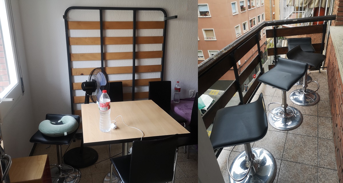 Un vecino de L'Hospitalet monta un increible bar clandestino en su piso que cierra por su gran éxito