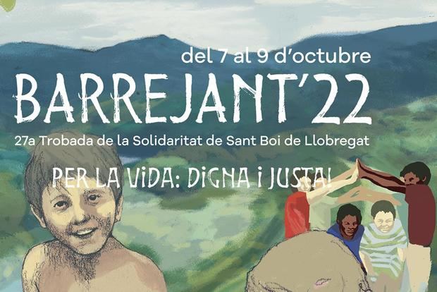 El Encuentro de la Solidaridad de Sant Boi, Barrejant, reivindica la vida digna y justa de las personas