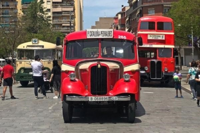 Los autobuses clásicos de TMB visitarán L’Hospitalet