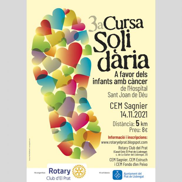 Llega la 3ra Cursa Solidària a favor de los infantes con cáncer del Hospital Sant Joan de Déu