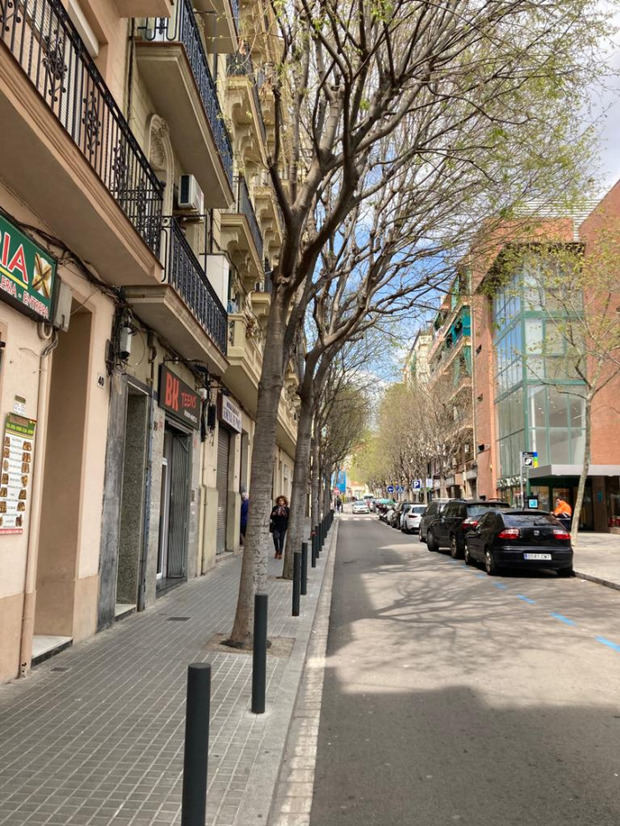 La calle Doctor Martí i Julià de L'Hospitalet mejora su accesibilidad y calidad ambiental