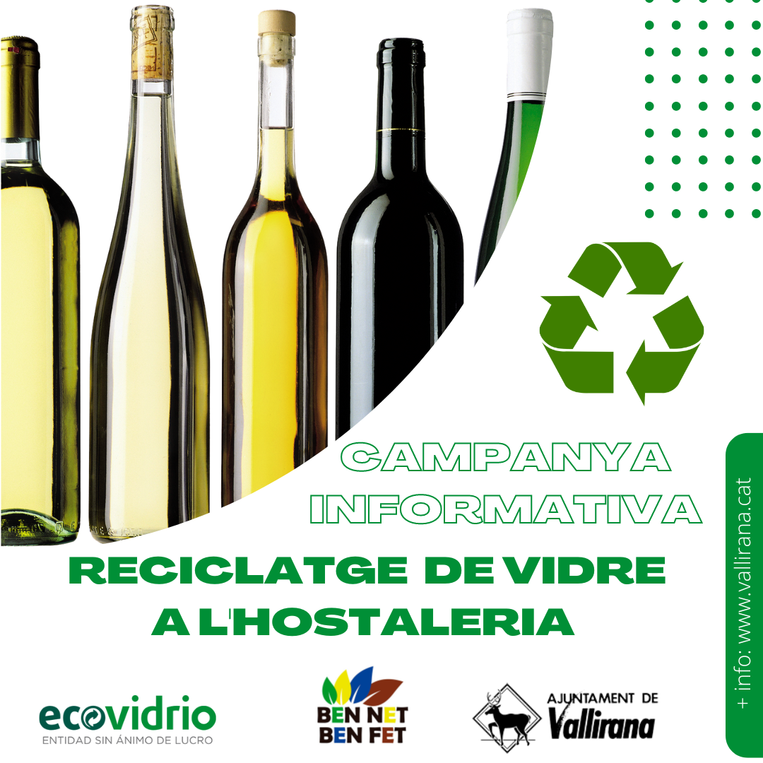 Iniciarán una campaña informativa para promover el reciclaje de vidrio en la hostelería