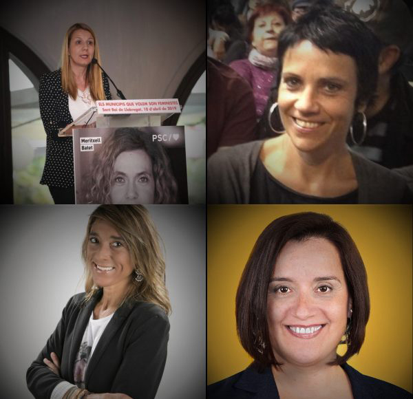 Nuestras candidatas para el 28-A, de arriba abajo
