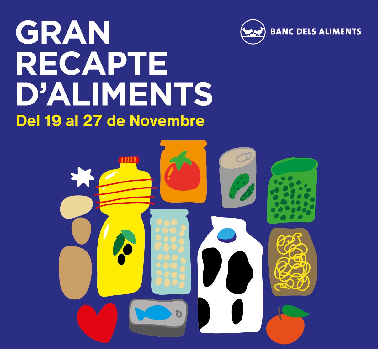 Caprabo empieza la recogida de ayudas para el banco de alimentos
