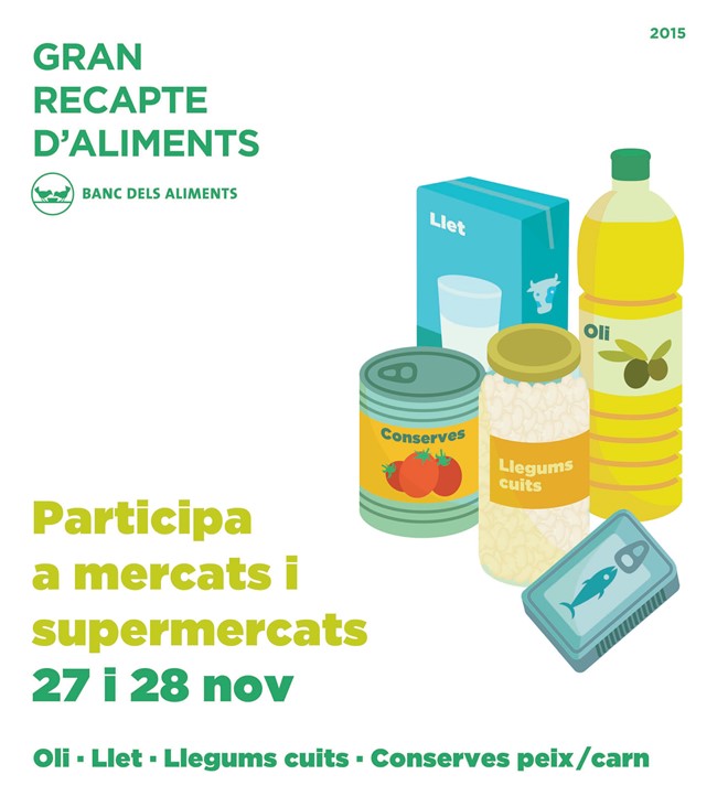 Caprabo se suma al Gran Recapte d’Aliments a Catalunya