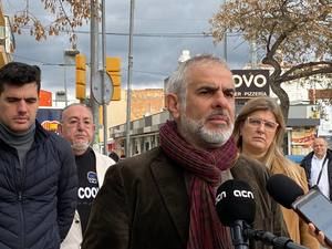 Carlos Carrizosa expresa la preocupación en Castelldefels ante la falta de dispositivos policiales