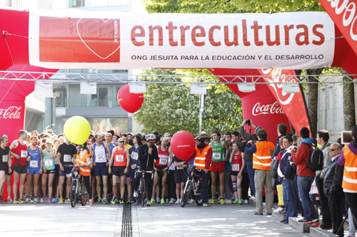 Carrera solidaria en el Parc Agrari del Baix Llobregat