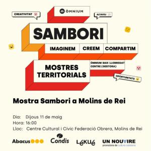 No te pierdas la Mostra Sambori 2023 en Molins de Rei con los trabajos más creativos de niños y jóvenes