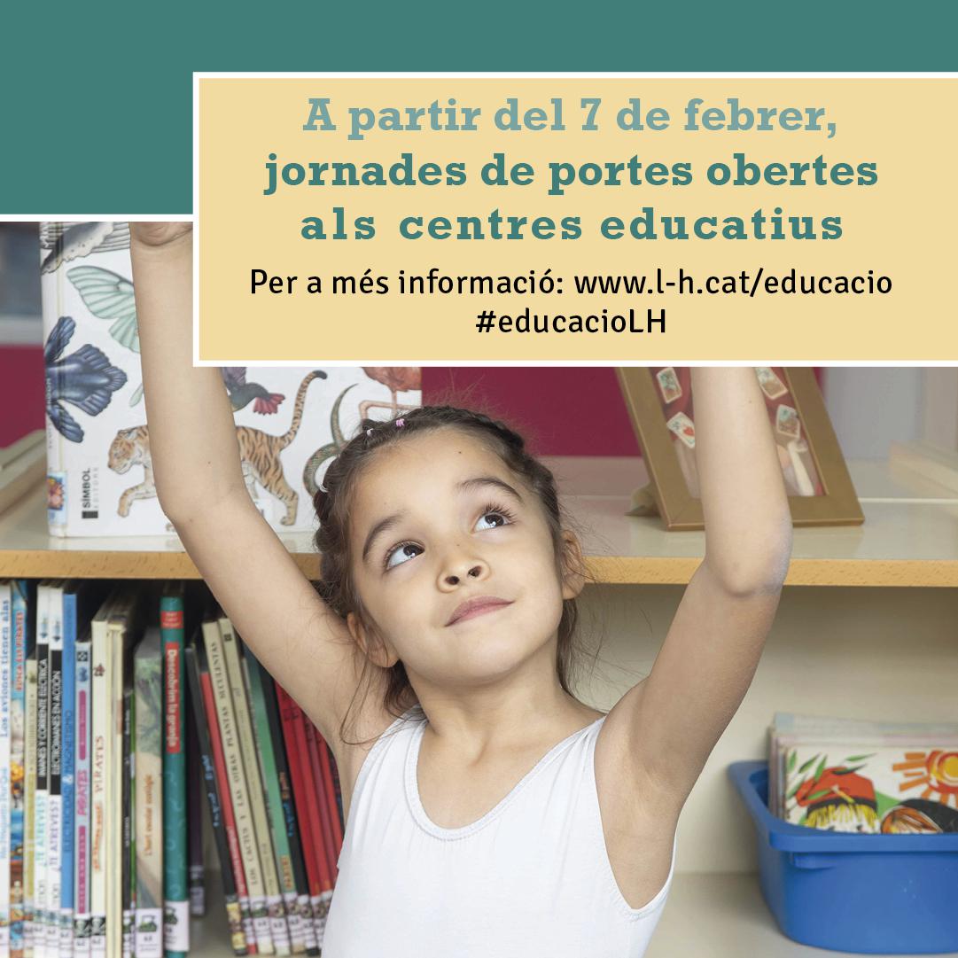 Los centros educativos de L'Hospitalet inician las jornadas de puertas abiertas