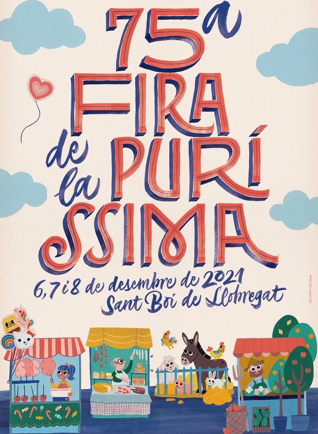 La 75ª feria de la Purísima de Sant Boi recupera la presencialidad