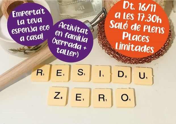 Castellví ofrecerá una charla-taller sobre cómo producir menos residuos en casa