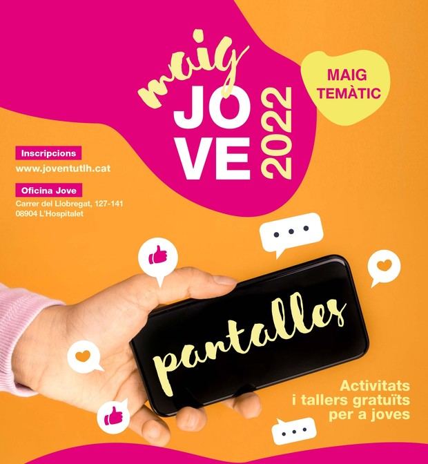 La programación de jóvenes hospitalenses del mes de mayo pone el foco en el uso responsable de las pantallas