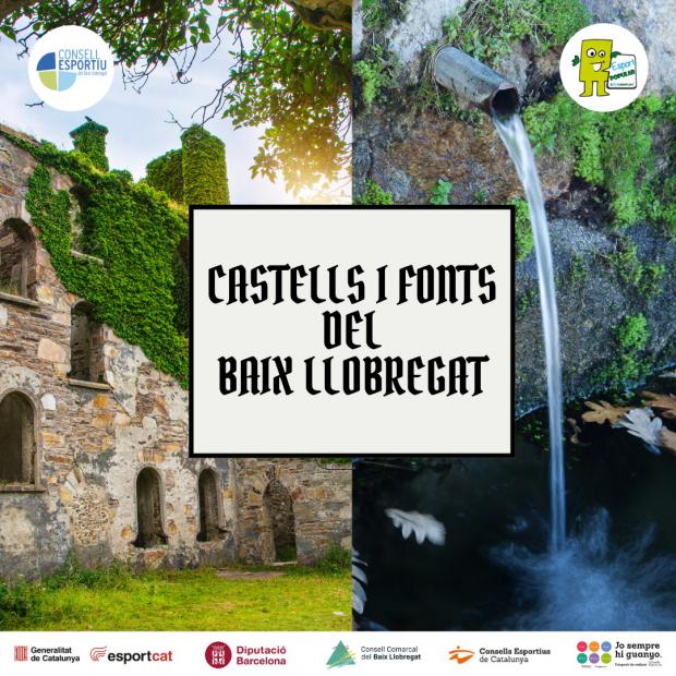 Acepta el desafío. Rutas de senderismo hacia los castillos y las fuentes del Baix Llobregat