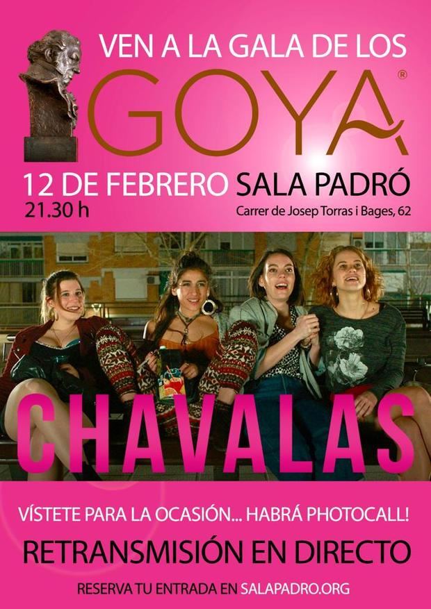 La película 'Chavalas' rodada en Cornellà, nominada a los Goya 2022