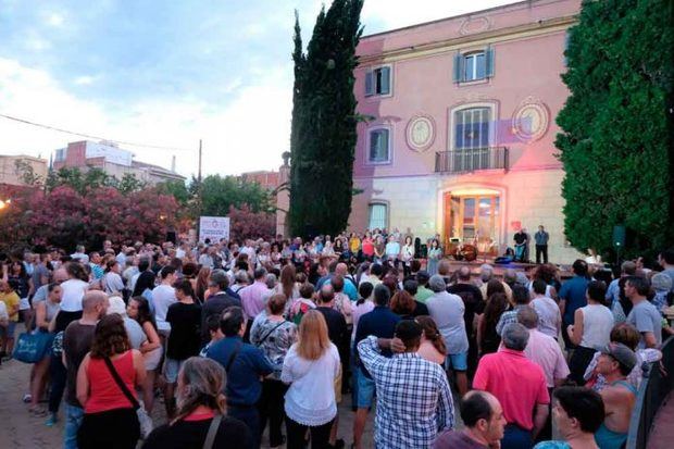 Inicio de la Fiesta Mayor de Gavà del año pasado. 