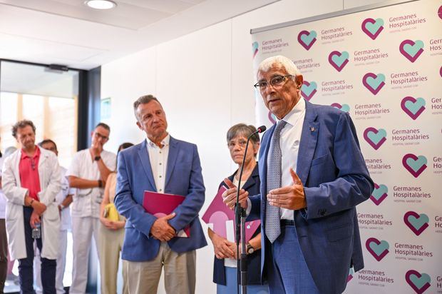 El conseller Balcells ha inaugurado el nuevo edificio asistencial del Hospital Sagrat Cor de Germanes Hospitalàries en Martorell.