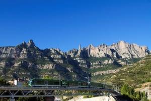 Els menuts viatgen gratis a l’agost en el Cremallera de Montserrat