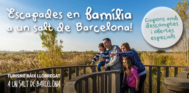 Vuelven los cupones para escapadas en familia por el Baix Llobregat