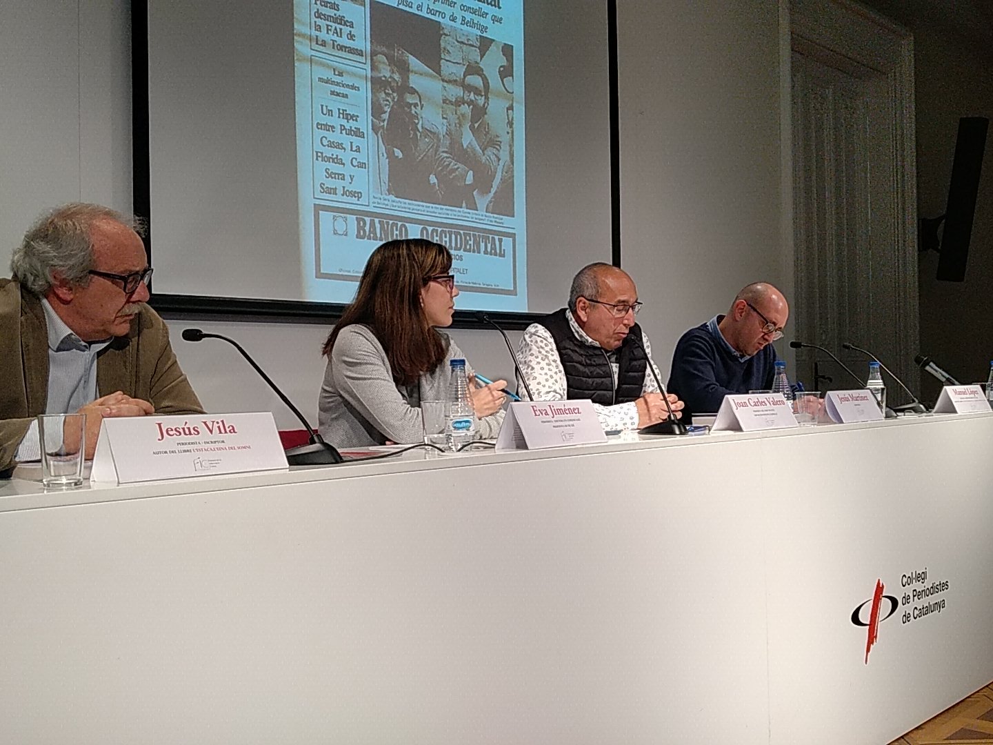 La prensa independiente de L'Hospitalet, a debate en el Col·legi de Periodistes