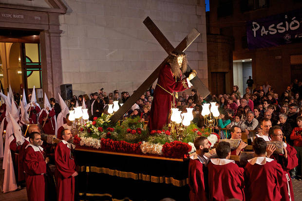 Semana Santa de Sant Vicenç dels Horts 2017: El Parc Agrari se hace un hueco en la historia