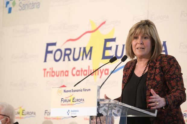 Núria Marín explica en profundidad los 4 proyectos esenciales para L'Hospitalet en el Forum Empresarial Tribuna Cataluña