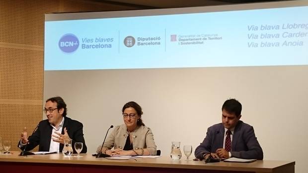La Diputación y el Consell Comarcal piden fondos para ampliar el parque de ribera del Llobregat de Martorell a El Prat