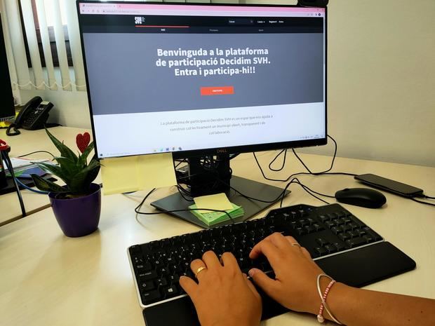 Renuevan la web Decidim SVH para fomentar la participación ciudadana