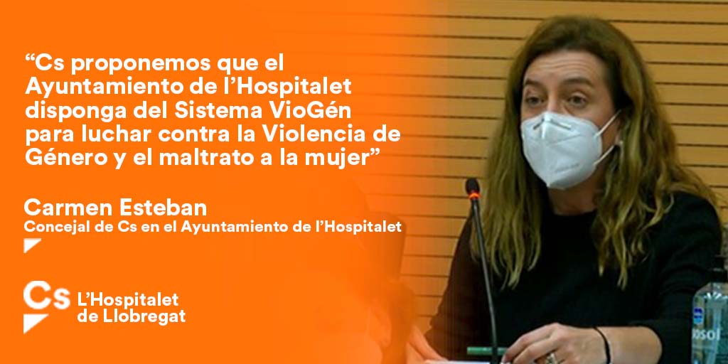 Cs de l’Hospitalet indignado ante el rechazo del PSC a la inclusión de la Guàrdia Urbana en el Sistema VioGén