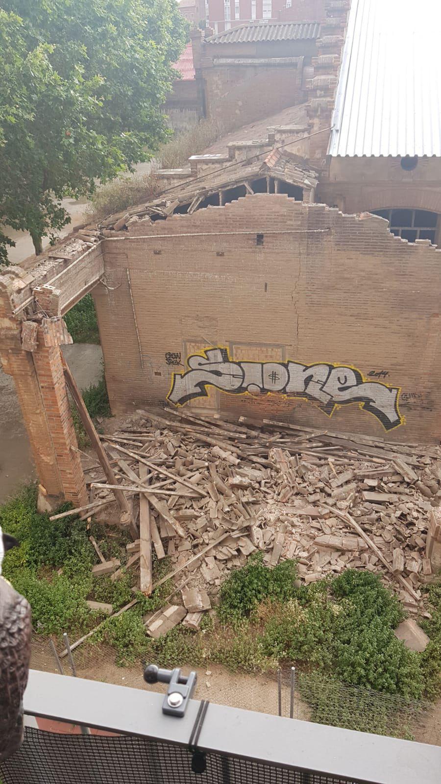 Cs l'Hospitalet denuncia que el derrumbe de Can Trinxet es fruto del "abandono" del gobierno local