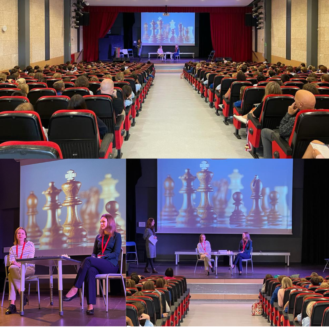 Las hermanas Muzychuk visitan el British School of Barcelona como protagonistas de la 3ª edición de El Llobregat Open Chess