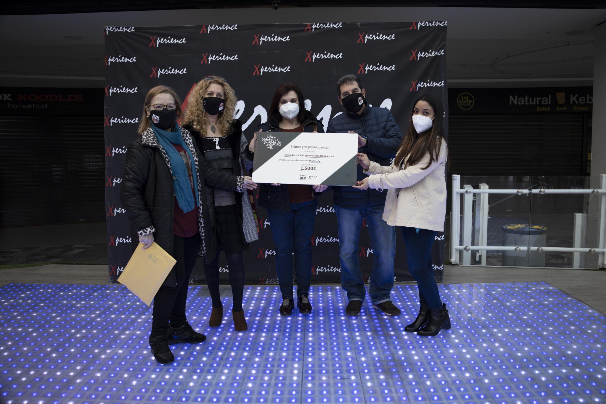 UPA DIVERS recibe un regalo de navidad por su trabajo con discapacitados intelectuales