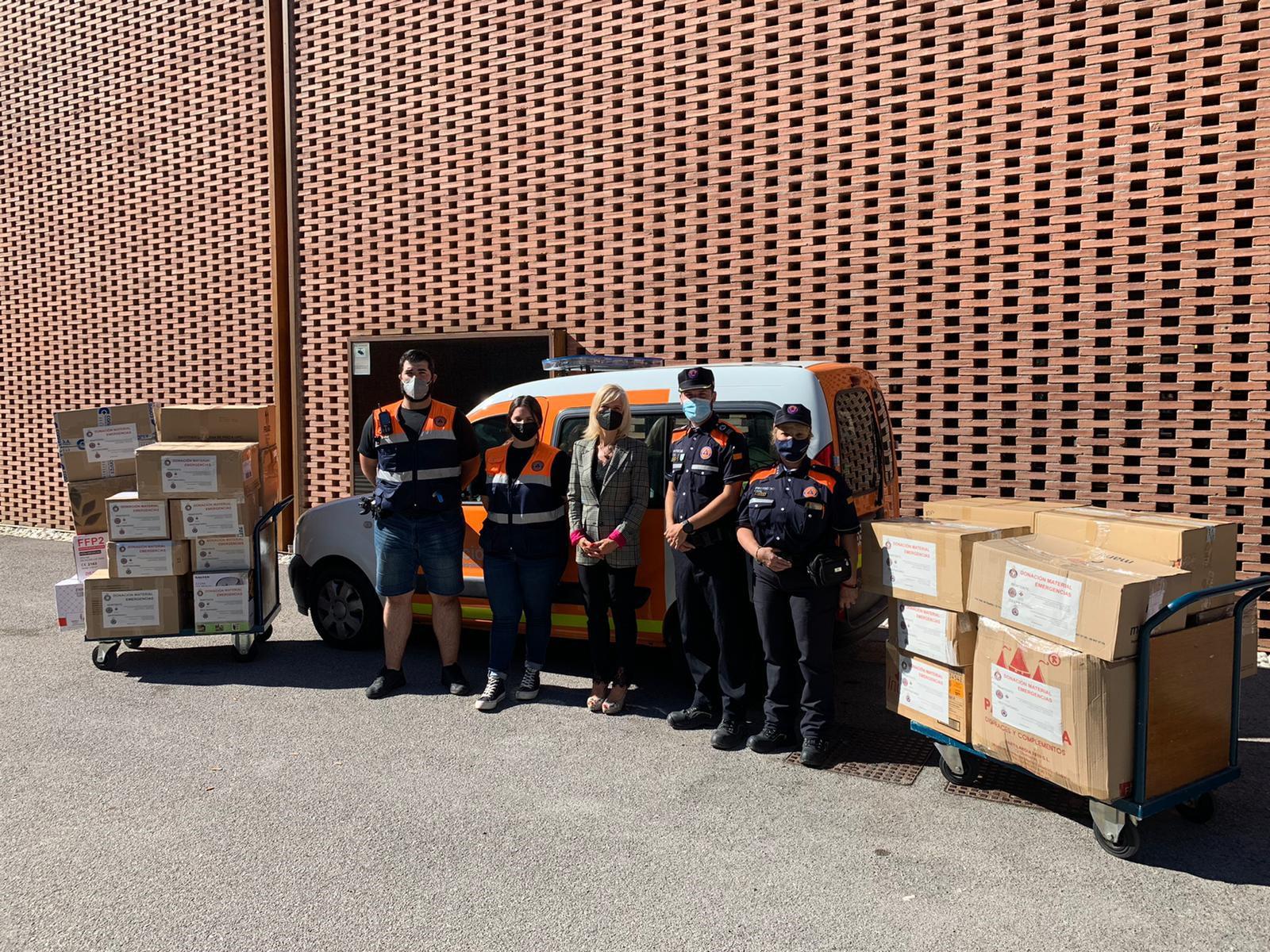 Esplugues se suma a los municipios que se vuelcan con la Palma