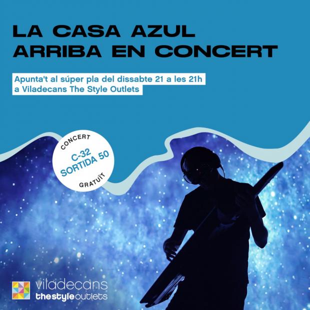 Viladecans The Style Outlets celebra su séptimo aniversario con un concierto de La Casa Azul