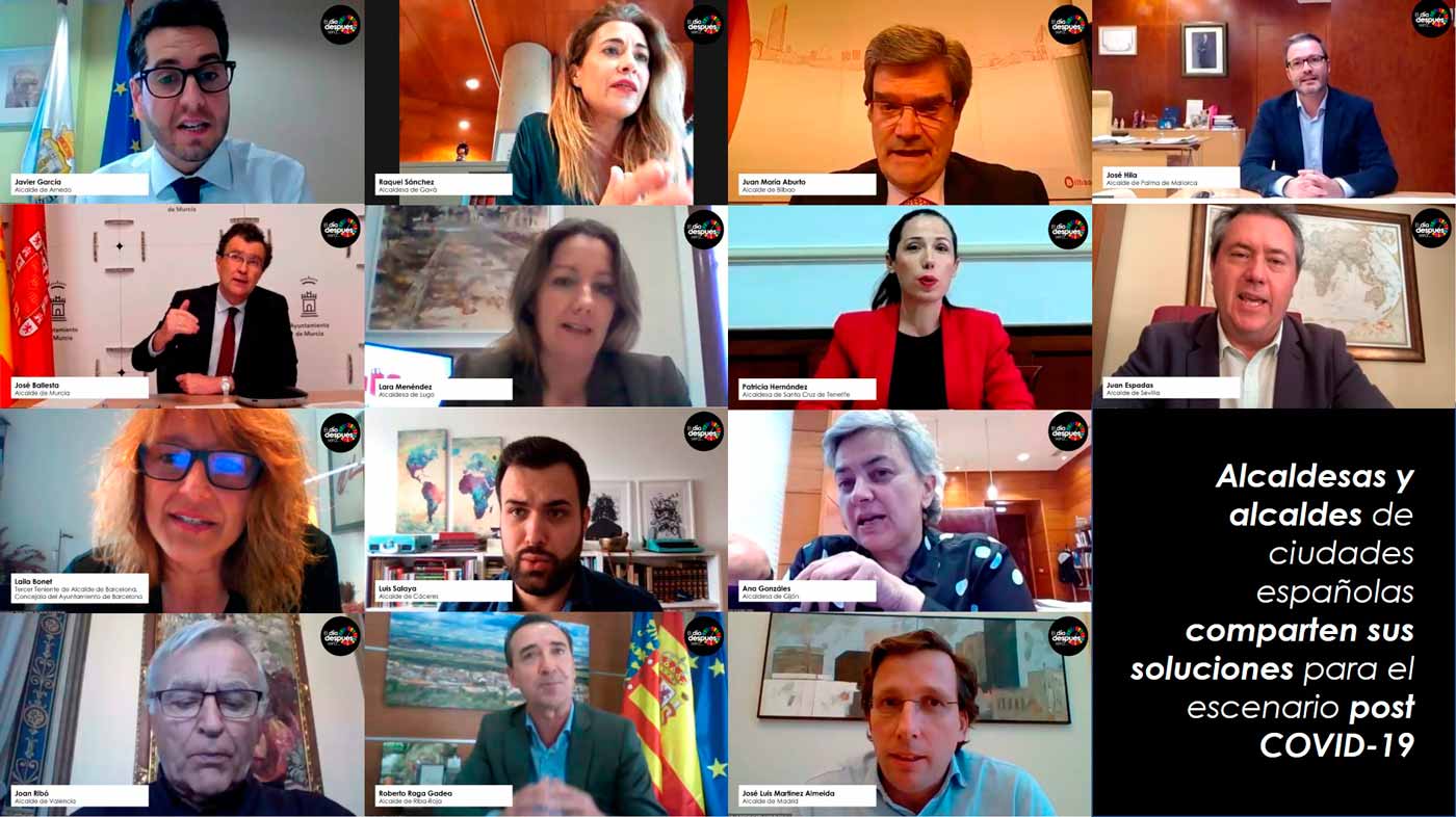 Raquel Sánchez: “Hay que abordar el futuro de las ciudades tras el coronavirus desde una perspectiva social, económica y de movilidad”