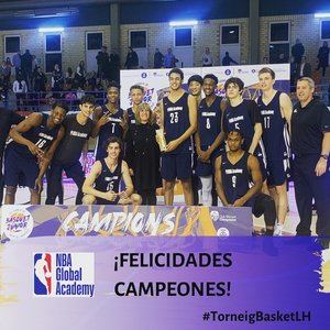 El Australia NBA Academy impone su ley en el Torneo Junior Ciutat de L'Hospitalet de básquet