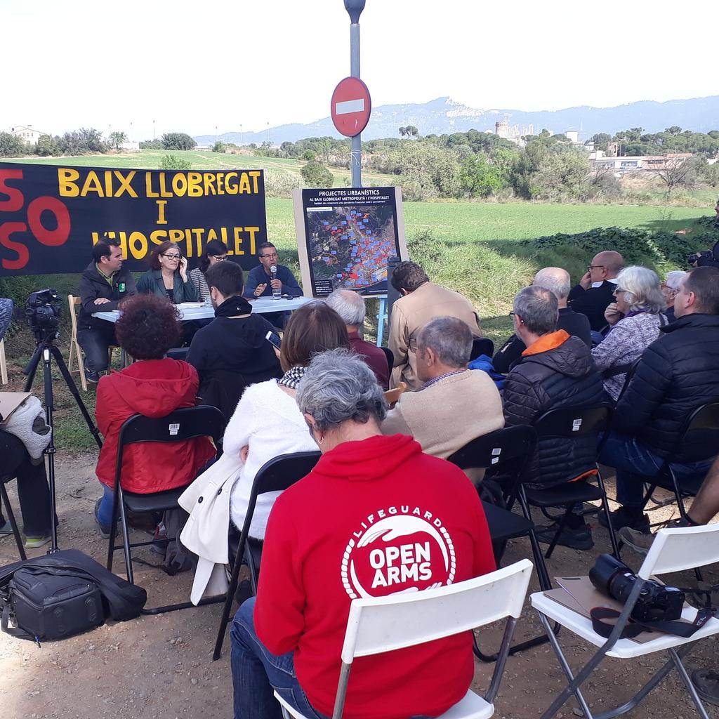 Nace SOS Baix Llobregat y L'Hospitalet: "La comarca está amenazada de muerte por la especulación urbanística"