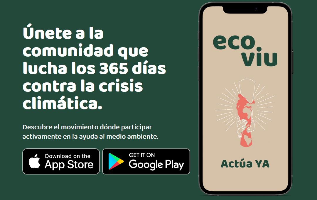 Nace en el Baix Llobregat la aplicación Ecoviu con la que los ciudadanos luchan contra la crisis climática