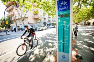 El AMB incorpora 18 nuevos contadores de bicicletas