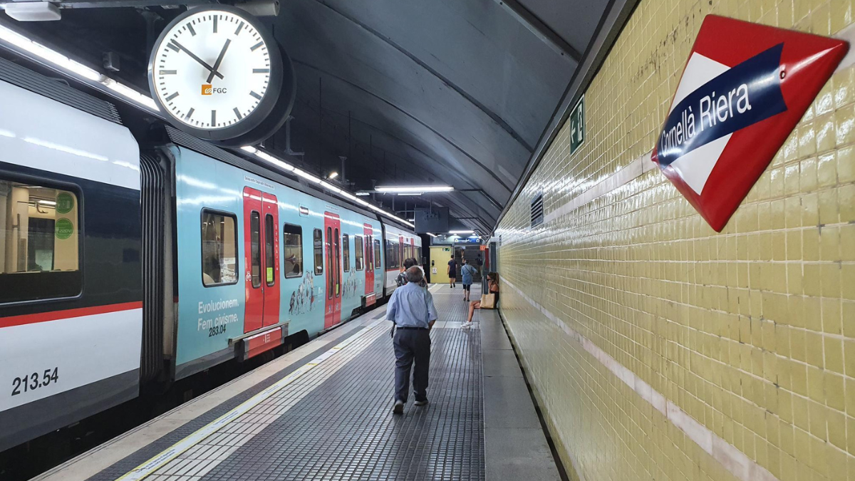 Estación Cornellà-Riera de FGC