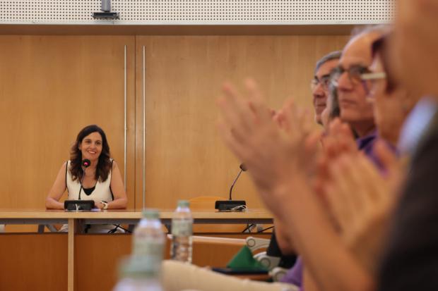 Eva Martínez Morales, alcaldesa de Vallirana y presidenta del Consell Comarcal del Baix Llobregat desde 2019, ha sido elegida presidenta para iniciar este nuevo mandato.