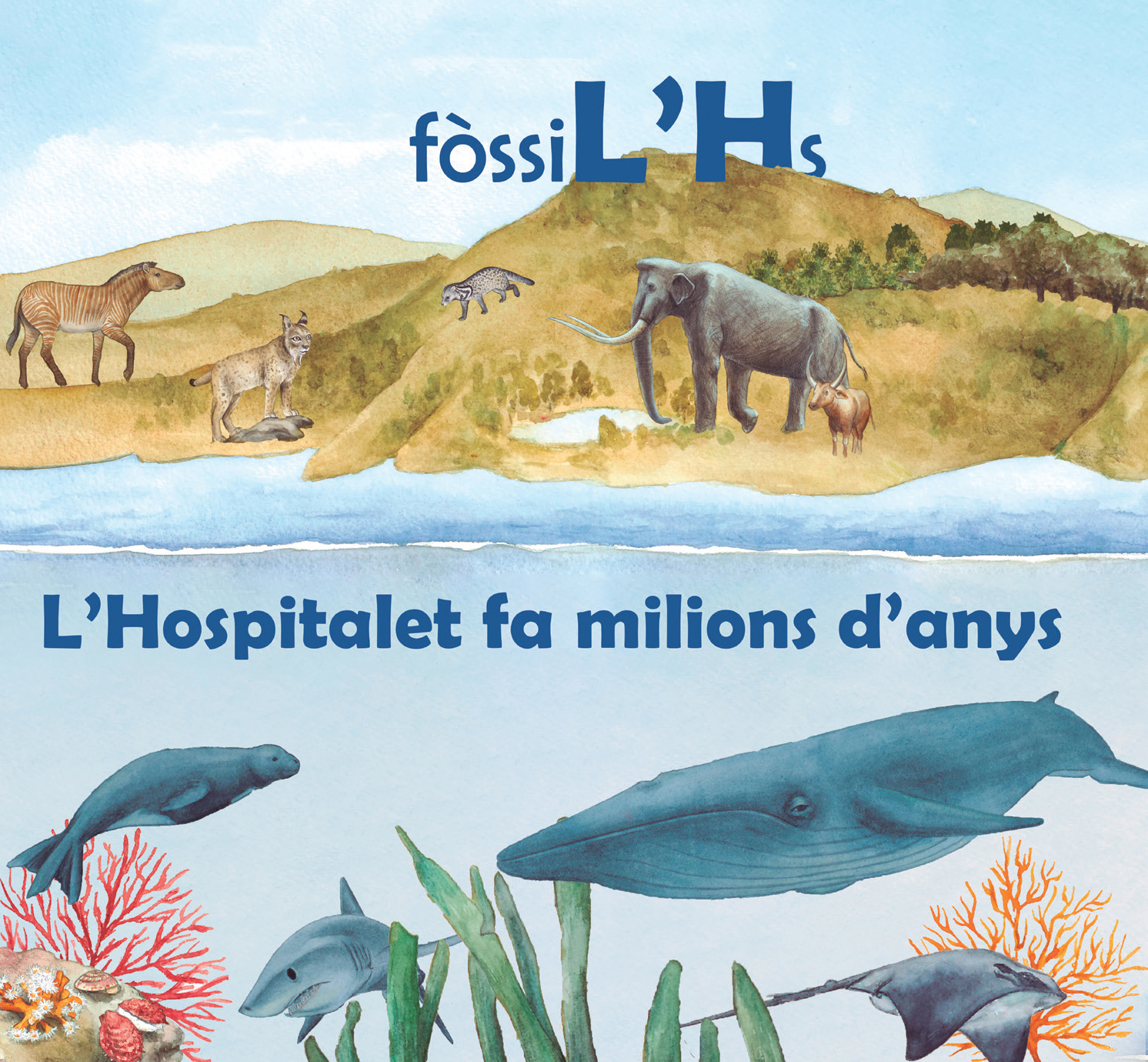 La exposición “FòssiL’Hs” se abrirá al público el próximo 7 de octubre en L’Hospitalet de Llobregat