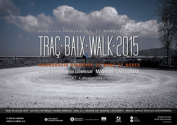 TRAÇ • BAIX • WALK • 2015, una finestra gràfica al Parc Agrari
