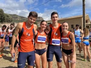 L'Hospitalet Atletisme se lleva la plata en el Campeonato Catalán de cross de relevos mixtos