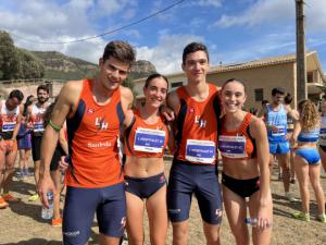 L'Hospitalet Atletisme se lleva la plata en el Campeonato Catalán de cross de relevos mixtos