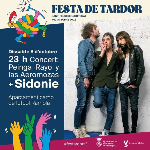 Grupos como ‘Sidonie’ o ‘Seikos’ marcarán el ritmo de la Festa de Tardor